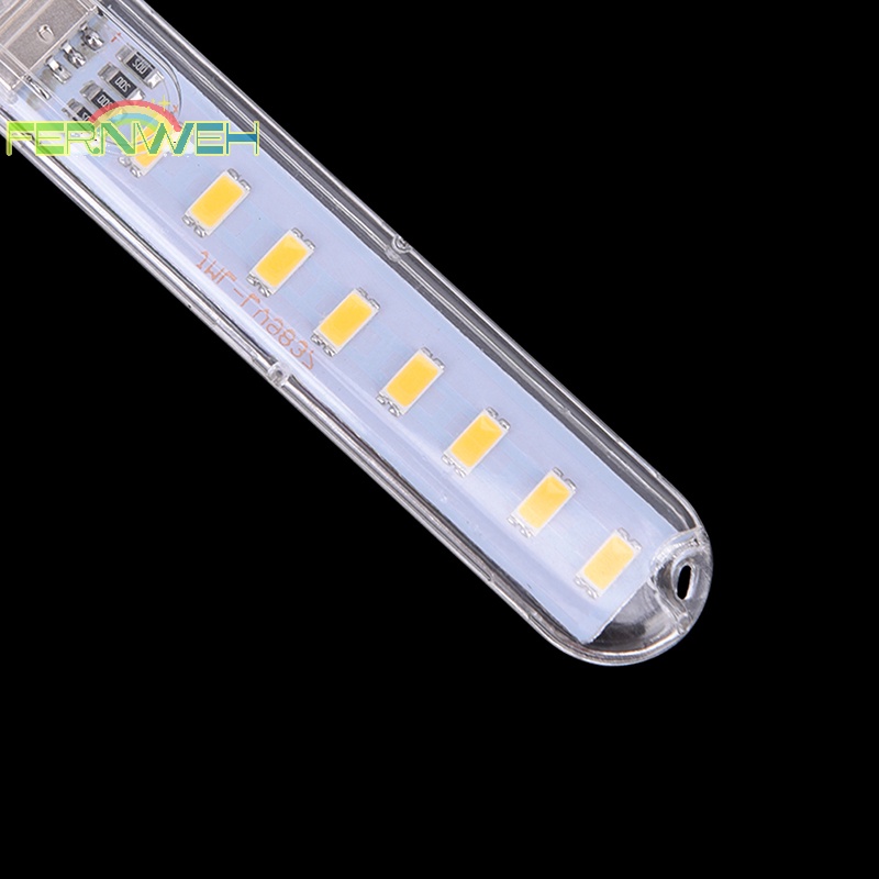 Đèn led mini 5v 8 Bóng Cổng usb Cho Máy Tính