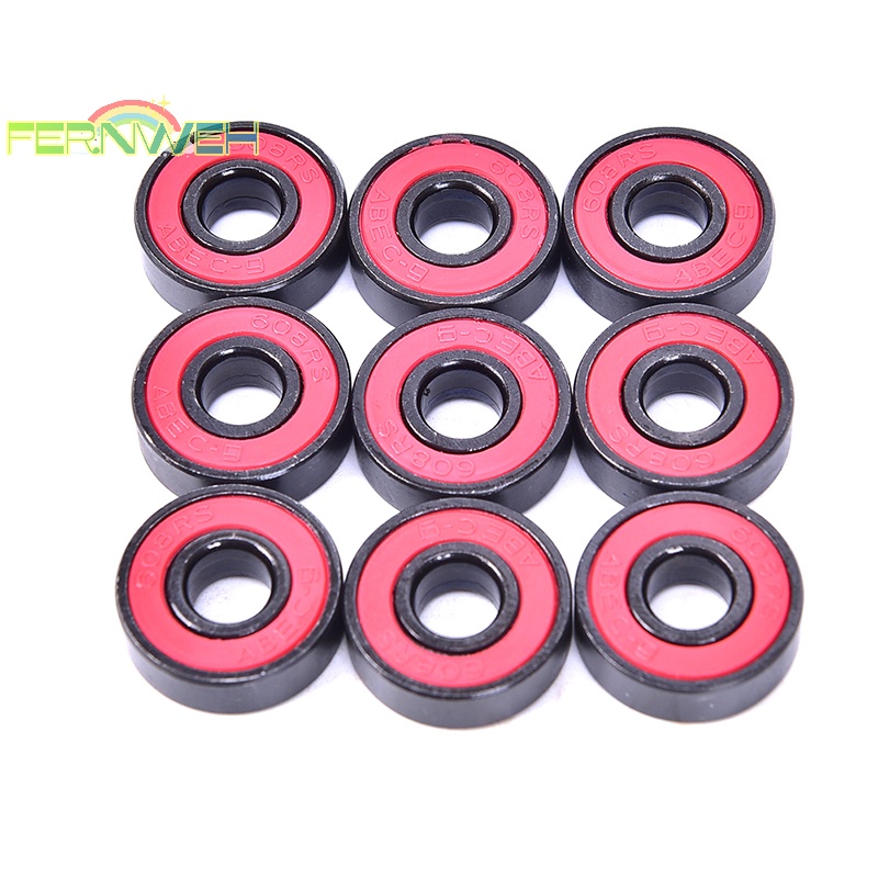 Set 10 Vòng Bi Thép 608 2rs 608rs 608-2rs Chất Lượng Cao