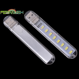 [Fernweh] Đèn LED di động 5V 8 LED USB Lighg Máy tính Đèn điện di động Đèn ngủ [MỚI]