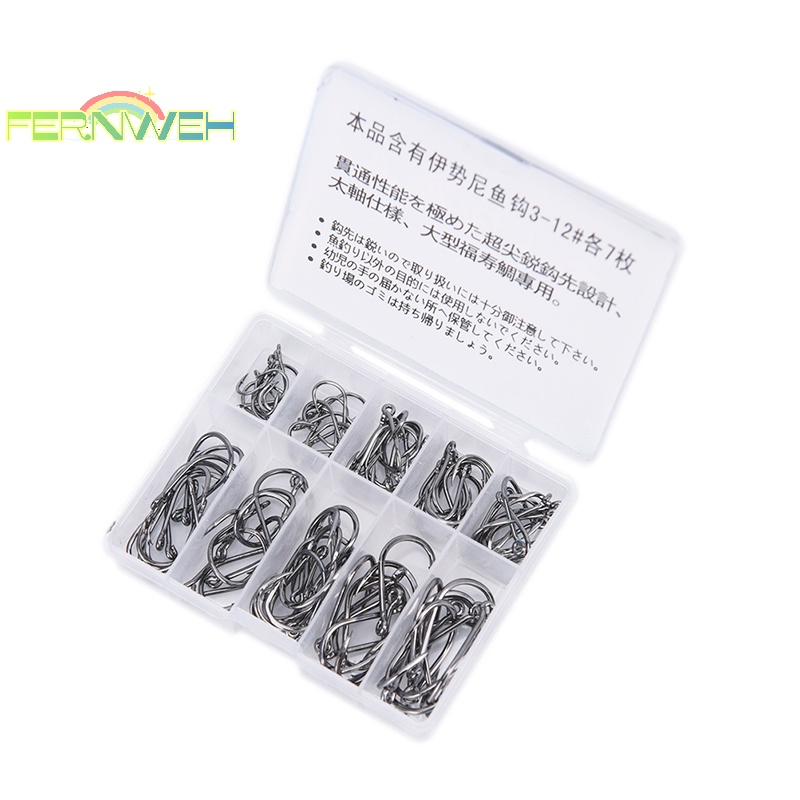 Set 100 Lưỡi Câu Cá Bằng Thép Không Gỉ
