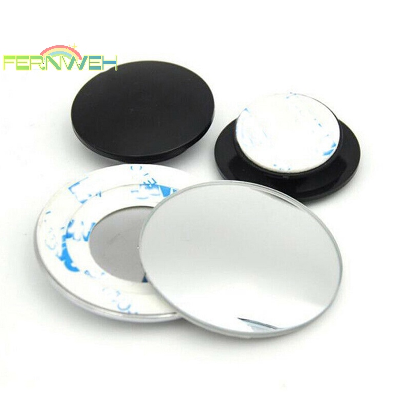 Set 2 Gương Cầu Lồi Góc Rộng Tháo Điểm Mù Cho Xe Hơi