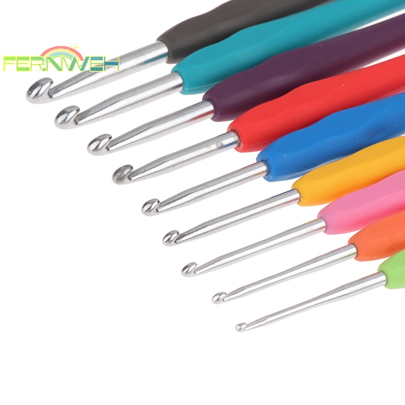1 Cây Móc Len Tay Cầm Cao Su Mềm 2.0-6.0mm