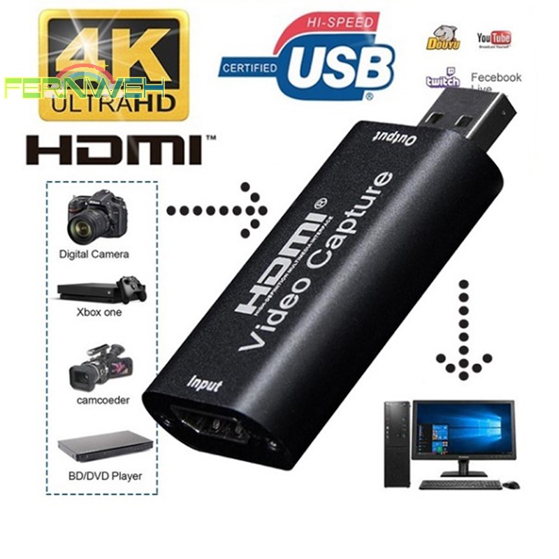 Adapter Chuyển Đổi Âm Thanh Hình Ảnh hdmi Sang usb 3.0 4k