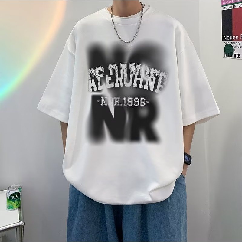 Iris-T áo phông nam Áo Thun phông áo nam thun Áo Thun Form Rộng Ngắn Tay Unisex  Phong cách Comfortable Beautiful Thoải mái C98AH8X 36Z230909