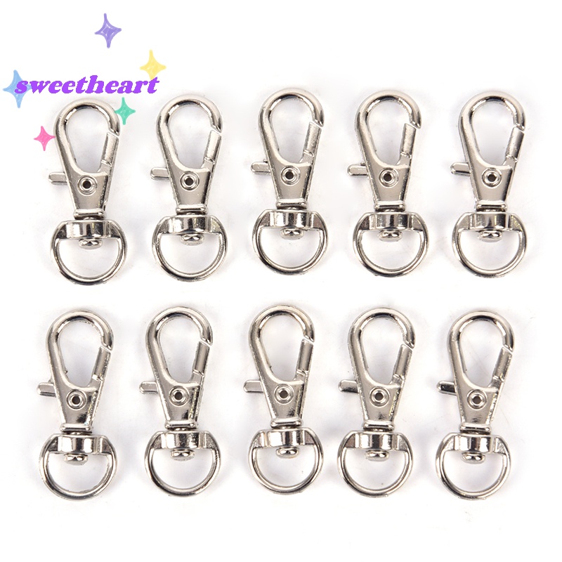 Set 10 Móc Khóa mini Bằng Hợp Kim Nhôm