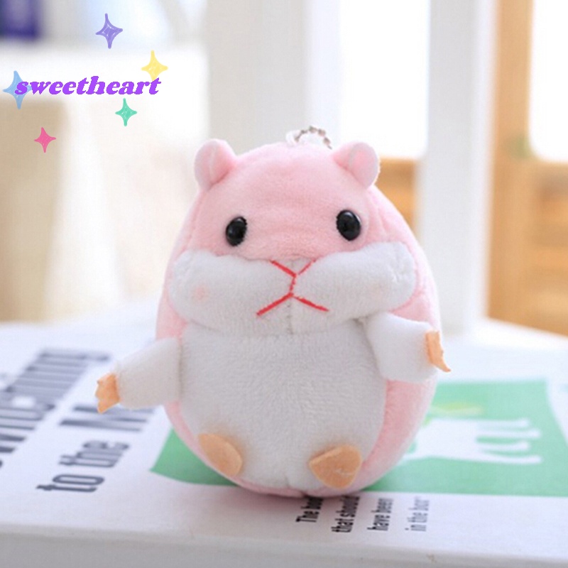 Chuột hamster Nhồi Bông mini 9.5cm Dễ Thương Cho Bé Gái