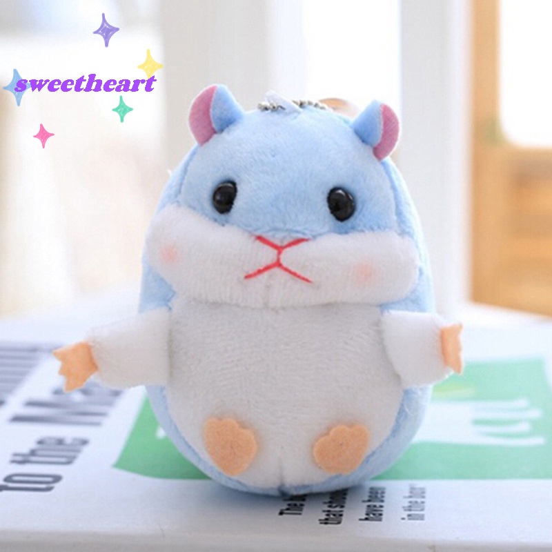 Chuột hamster Nhồi Bông mini 9.5cm Dễ Thương Cho Bé Gái