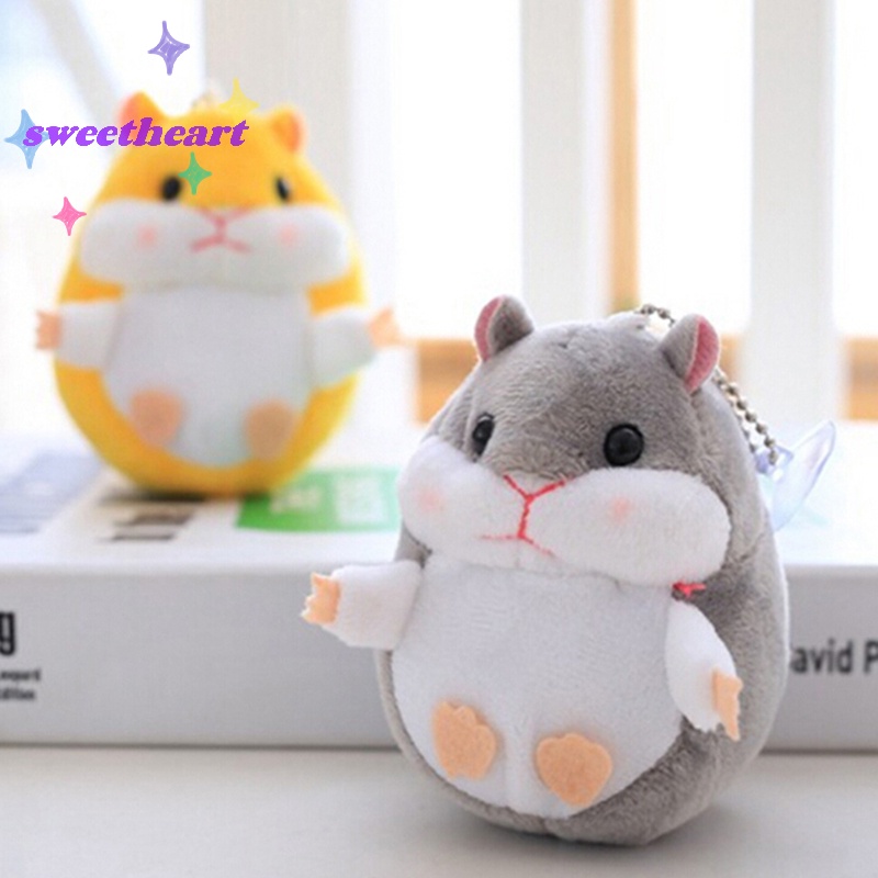 Chuột hamster Nhồi Bông mini 9.5cm Dễ Thương Cho Bé Gái