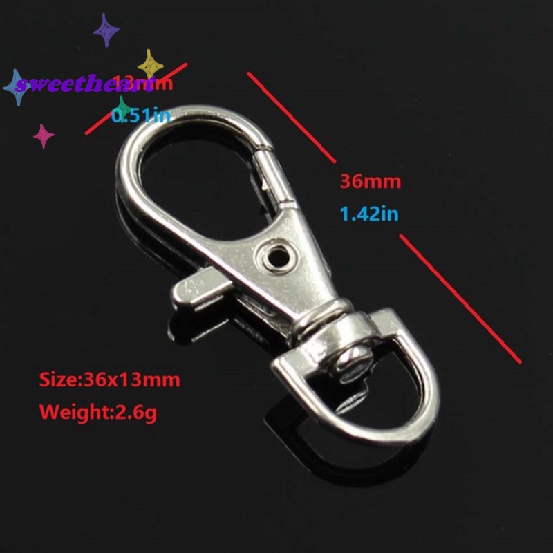 Set 10 Móc Khóa mini Bằng Hợp Kim Nhôm