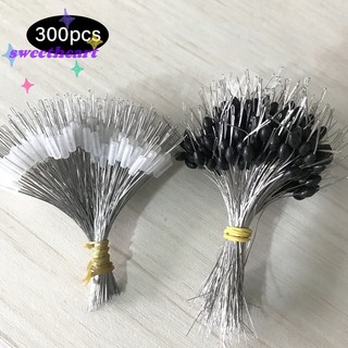 Set 300 phao câu cá bằng cao su hình trụ