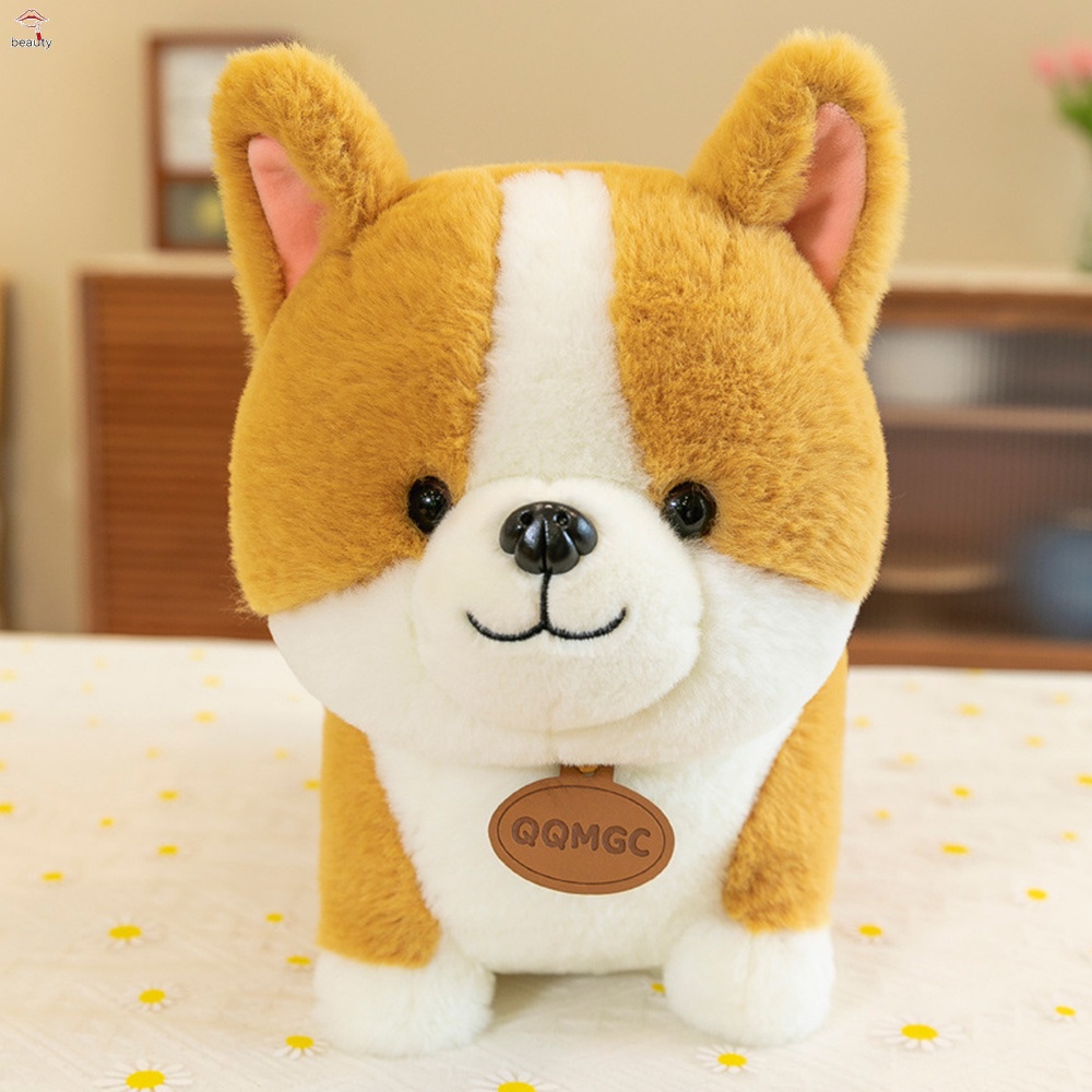 Hoạt Hình Đồ chơi nhồi bông Hình Chú Chó corgi Đáng Yêu