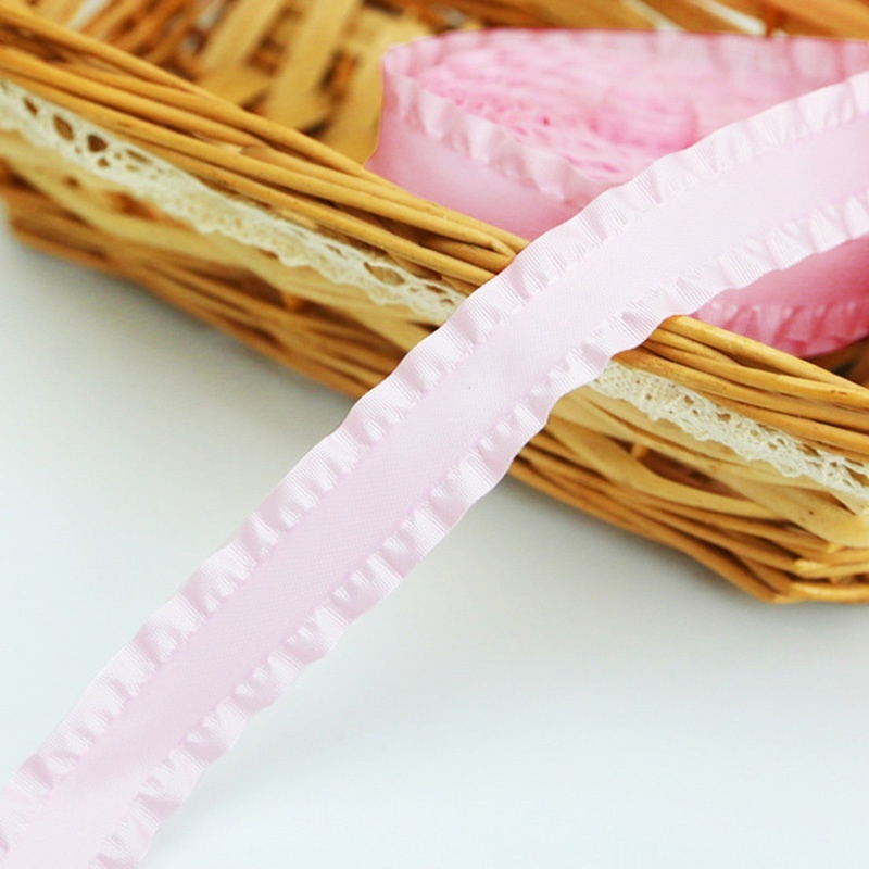 Cuộn Dây Ruy Băng Ren 22Mm Rộng 5 Yards Dùng Trang Trí Đầm