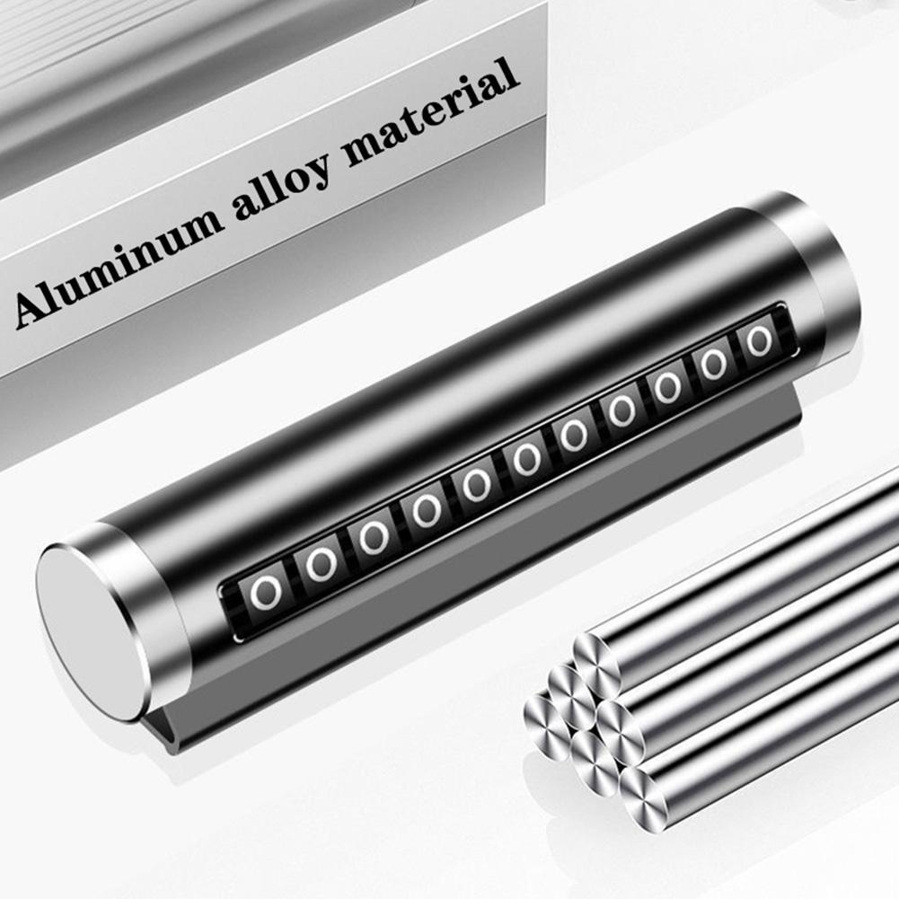 Thẻ Đỗ Xe Tạm Thời Bằng Kim Loại Có Con Lăn Chuyên Dụng Cho Xe Hơi