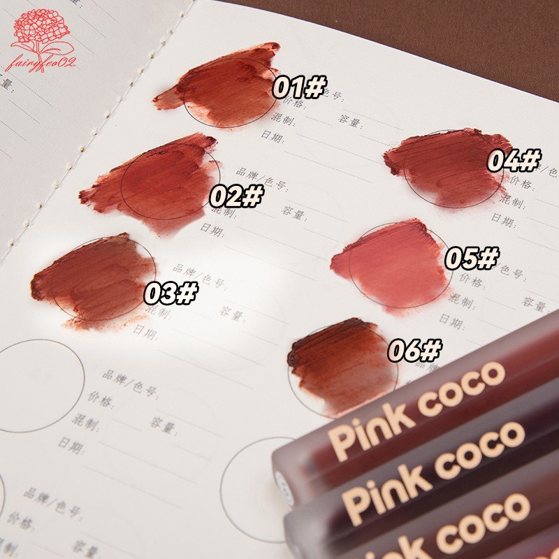 Pink Coco Son Lì Chống Thấm Nước Lâu Trôi