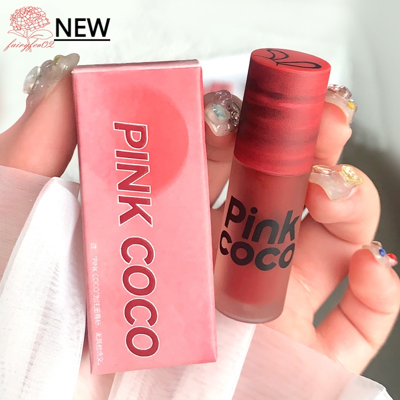 Pink Coco Son Lì Chống Thấm Nước Lâu Trôi