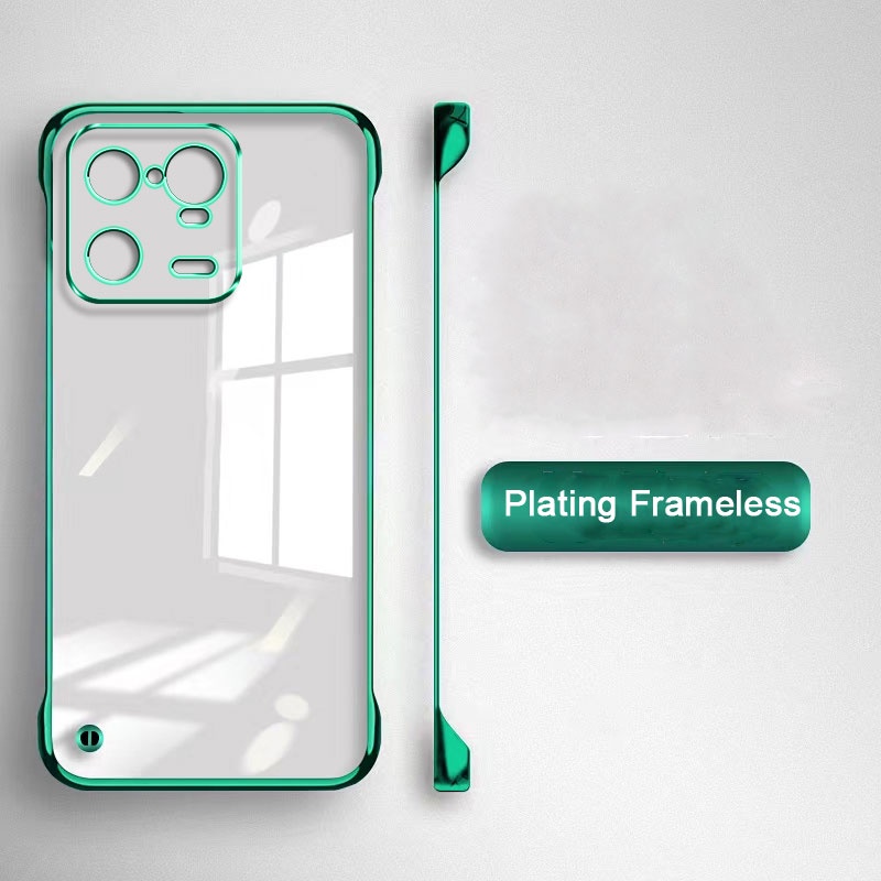 Ultra Ốp Điện Thoại Cứng Trong Suốt Siêu Mỏng Không Viền Chống Sốc Cho xiaomi 13 pro