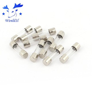Set 10 cầu chì thủy tinh 250 v 250 ma 0.25 5x20 mm chuyên dụng