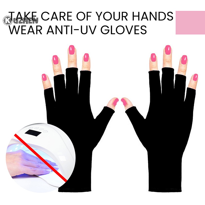 1 Đôi Găng Tay Chống Tia uv Không Ngón Chất Lượng Cao