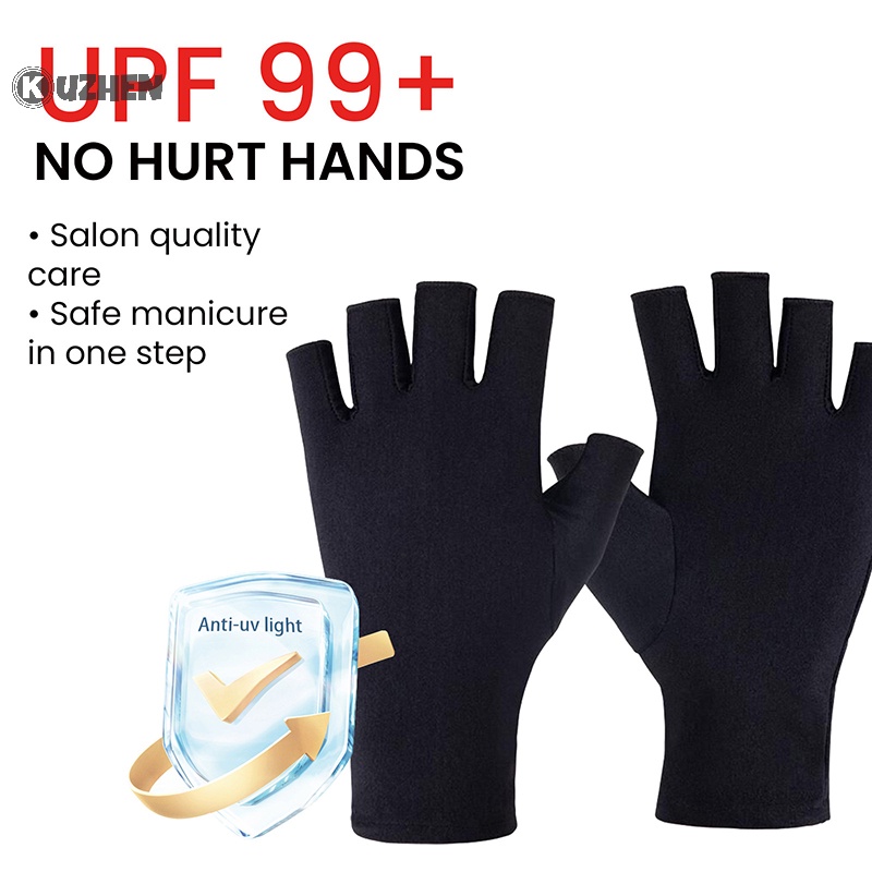 1 Đôi Găng Tay Chống Tia uv Không Ngón Chất Lượng Cao