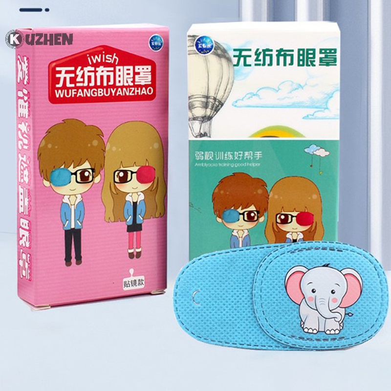 Kuzhen Set 6 Miếng Dán Chăm Sóc Vùng Da Quanh Mắt Cho Trẻ Em