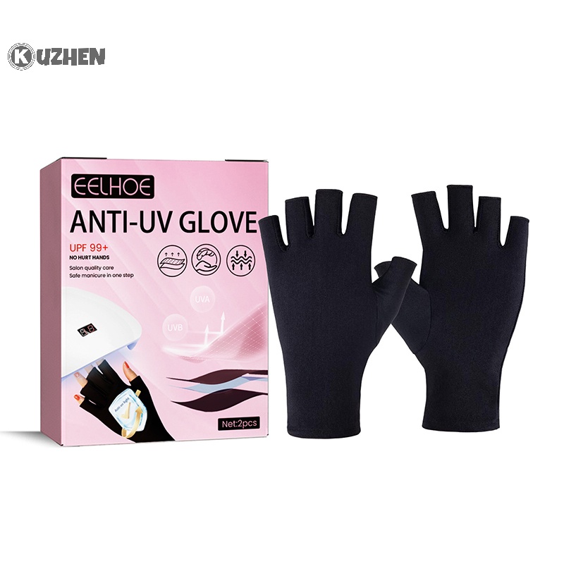 1 Đôi Găng Tay Chống Tia uv Không Ngón Chất Lượng Cao