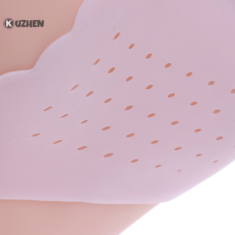 Kuzhen Vớ gel Silicon Dưỡng Ẩm Chăm Sóc Gót Chân Chống Nứt Nẻ Cho Nam Và Nữ