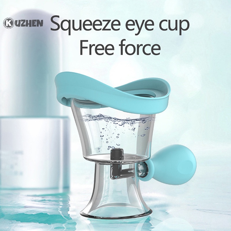 Kuzhen 1 Cốc silicone Rửa Mắt Nhỏ Gọn