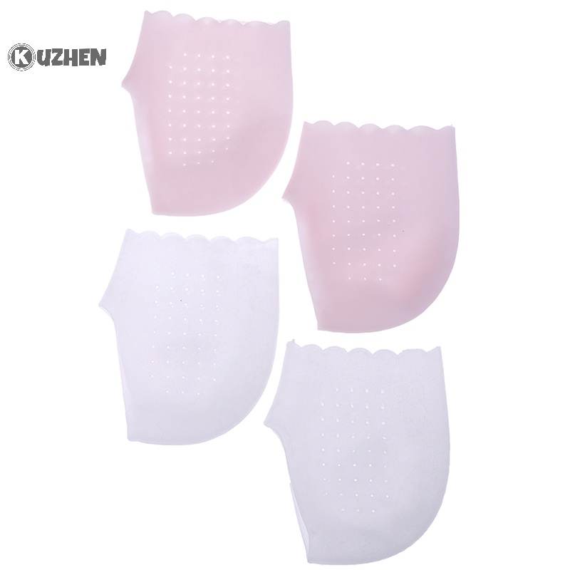 Kuzhen Vớ gel Silicon Dưỡng Ẩm Chăm Sóc Gót Chân Chống Nứt Nẻ Cho Nam Và Nữ