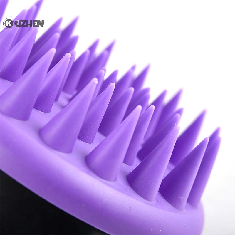 Kuzhen 1 Lược Gội Đầu Mát Xa Da Đầu Bằng silicone