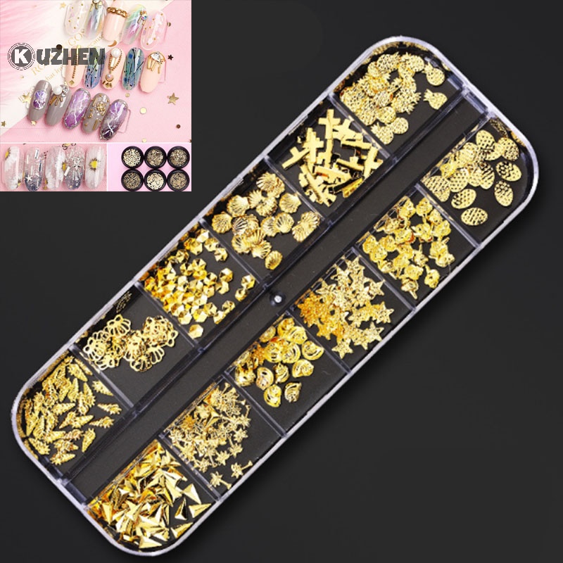 Hộp Đá Đính Trang Trí Móng Tay 3d Nghệ Thuật