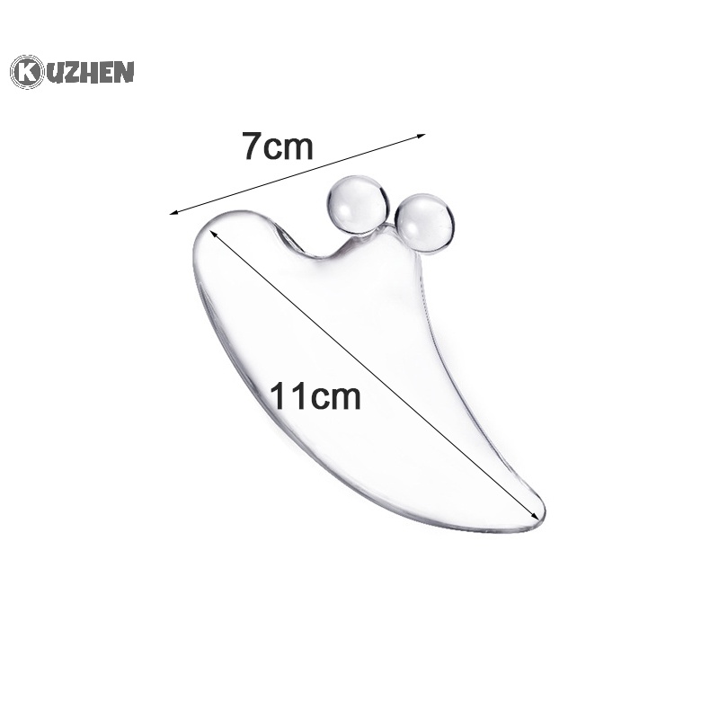 Kuzhen Dụng Cụ Mát Xa Chăm Sóc Da Mặt Châm Cứu gua sha
