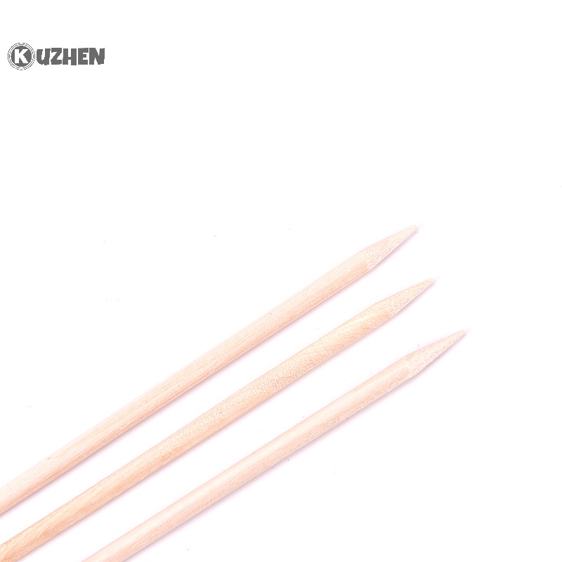 Set 100 Que Gỗ Cam Chuyên Dụng Cho Làm Móng