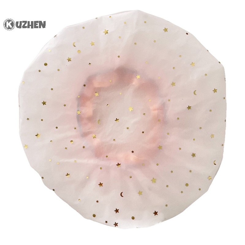 1 Mũ Trùm Tóc Khi Tắm Chống Nước Hai Lớp Cho Nữ