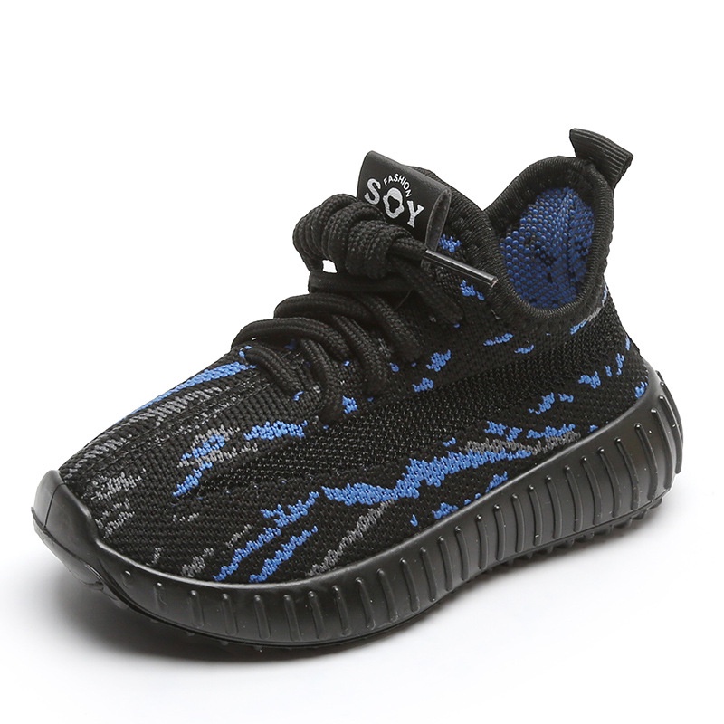 Giày Thể Thao Phối Lưới Thoáng Khí Thời Trang Xuân Thu 2023 Cho Bé