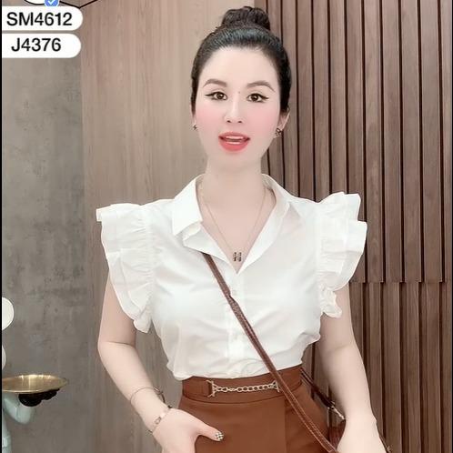 SM4612 - Áo Lon Mỹ Tay Bèo Liinclothing