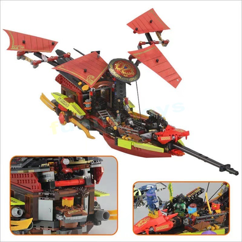 Bộ Đồ Chơi Lắp Ráp lego ninjago series 70738 Destiny