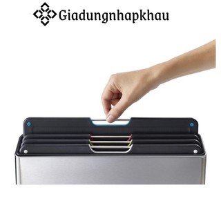 Bộ Thớt Kháng Khuẩn Joseph Joseph Folio Steel, Thép Không Gỉ, Nhập Đức, Siêu Sang, Siêu Bền, giadungnhapkhau19
