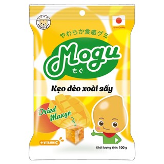Kẹo dẻo xoài sấy mogu gói 100g