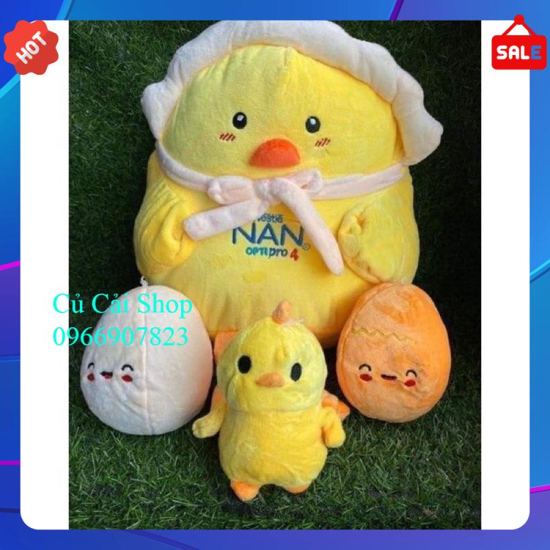 Gối ôm gà mái ấp trứng xịn sò hkm siêu xinh