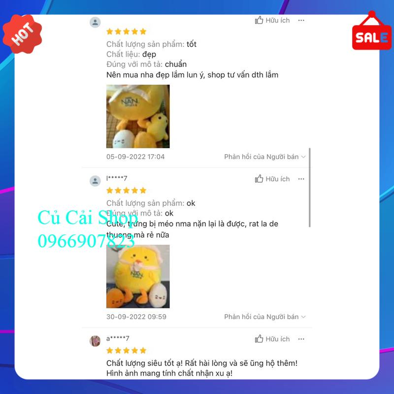 Gối ôm gà mái ấp trứng xịn sò hkm siêu xinh