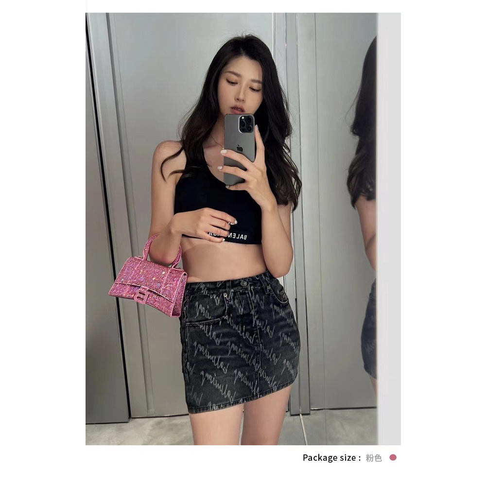 Túi Đeo Chéo Đính Kim Cương Toàn Bộ Phong Cách B hot girl