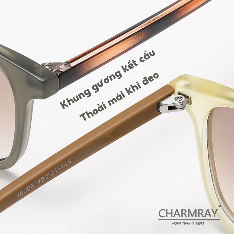 Charmray Kính Mát Thời Trang Chống Tia uv400