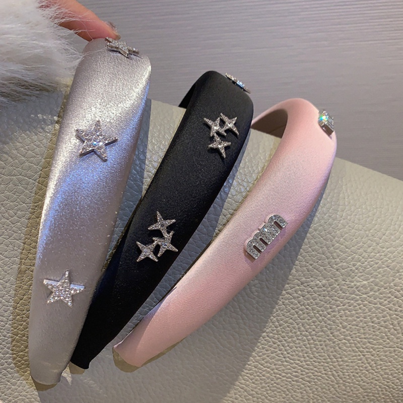 Băng Đô Cài Tóc Hình Ngôi Sao Đính Đá Xinh Xắn Cho Nữ