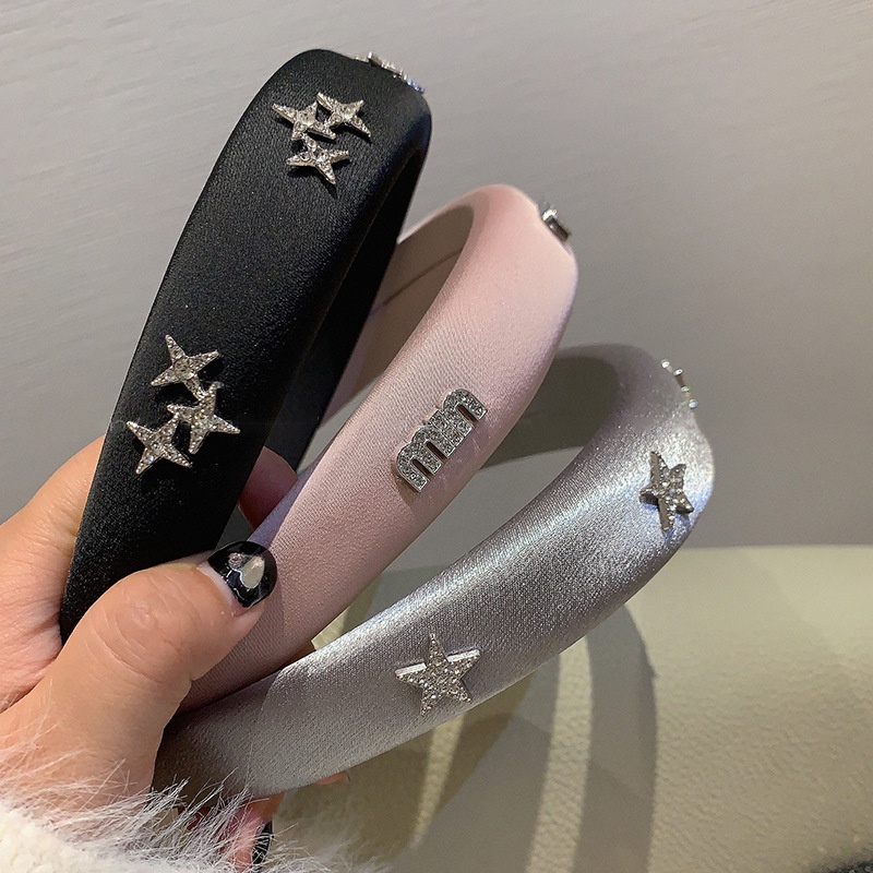 Băng Đô Cài Tóc Hình Ngôi Sao Đính Đá Xinh Xắn Cho Nữ