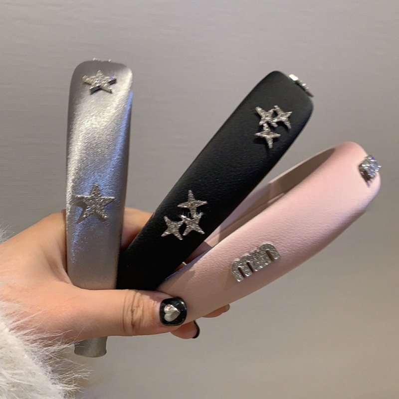 Băng Đô Cài Tóc Hình Ngôi Sao Đính Đá Xinh Xắn Cho Nữ