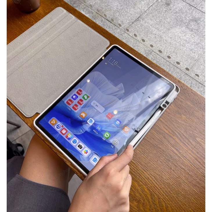 Bao Da Máy Tính Bảng Xoay 360 Độ Cho honor pad 8 12 inch hey-w09 smart honor pad x9 x8 pro x8 lite Ốp