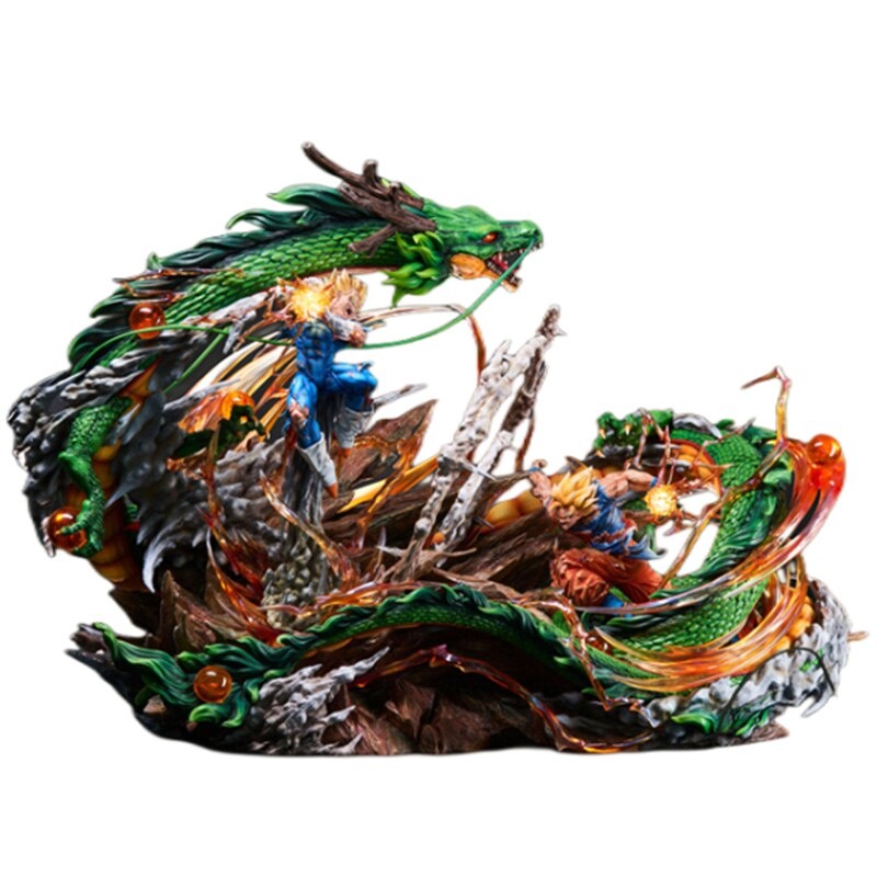 MH74 - Mô Hình Cao Cấp Son Goku Vs Vegeta Cao 35cm Cực Hot - Mô Hình Dragon Ball Super