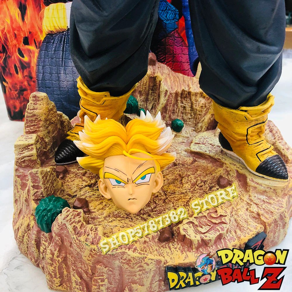MH41 Mô Hình Cao Cấp Figure Trunks Cao 50cm 2 Đầu Thay Thế - Mẫu Mới Dragon Ball