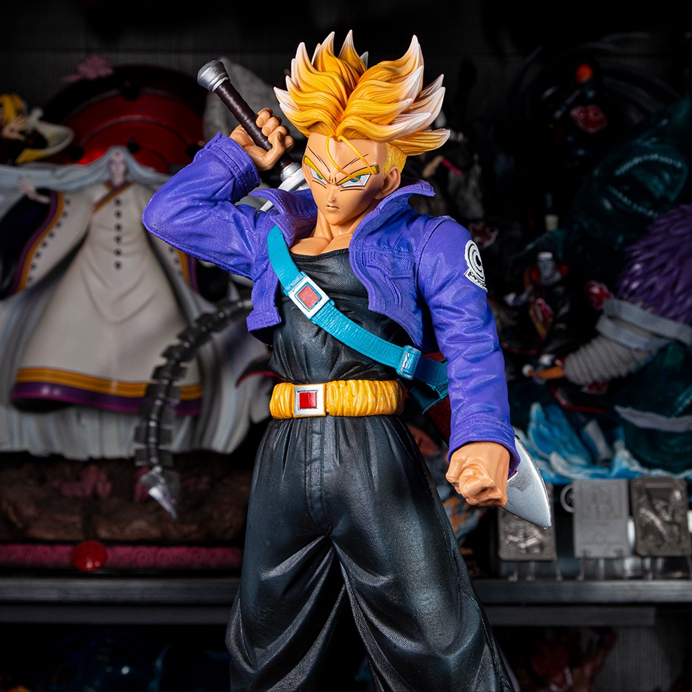 MH41 Mô Hình Cao Cấp Figure Trunks Cao 50cm 2 Đầu Thay Thế - Mẫu Mới Dragon Ball