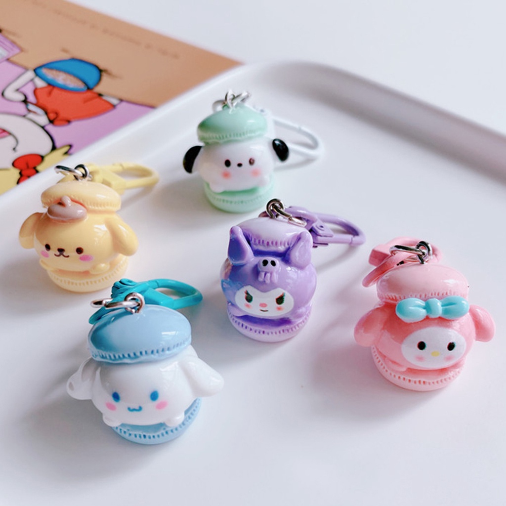 Móc Khóa Hình Búp Bê Kuromi sanrio Dễ Thương
